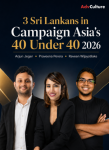 Three Sri Lankans Named Among Campaign Asia’s 40 Under 40 2026