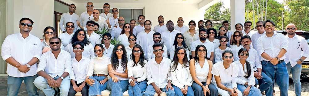 SHIFT Group team pictured in coverage of the agency’s 18th anniversary.
